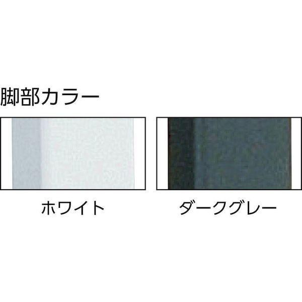 【個人宅配送不可】ＴＲＵＳＣＯ SAE0960UDK2W 直送 代引不可・他メーカー同梱不可 ＳＡＥ型作業台 ９００Ｘ６００ＸＨ７４０ 薄型２段引出付 ホワイト色_1