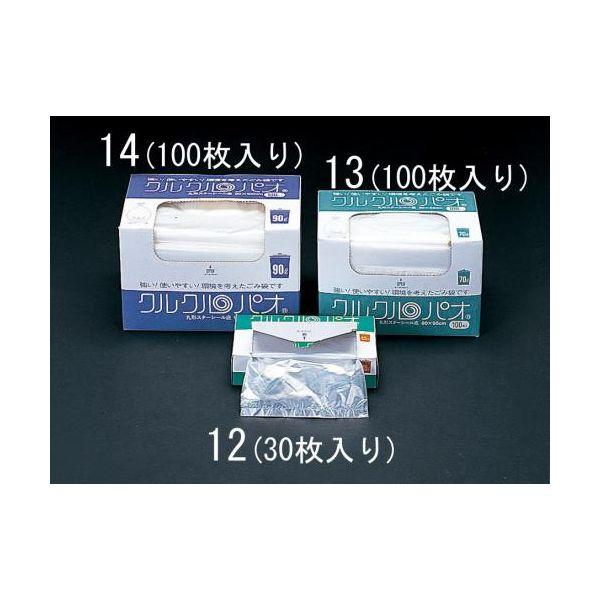 【個人宅配送不可】直送 代引不可 エスコ EA995AD-14  90Lごみ袋100枚 EA995AD14【キャンセル不可】