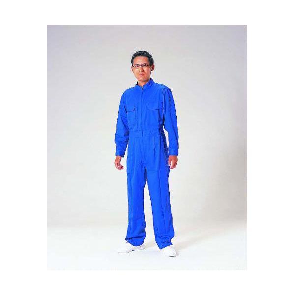 【個人宅配送不可】直送 代引不可 エスコ EA996AC-34  3L継ぎ作業服青 EA996AC34【キャンセル不可】