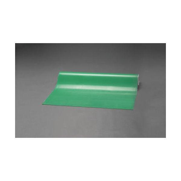 【個人宅配送不可】直送 代引不可 エスコ EA997RB-5  1000x5000x2mm緑導電性マット EA997RB5【キャンセル不可】