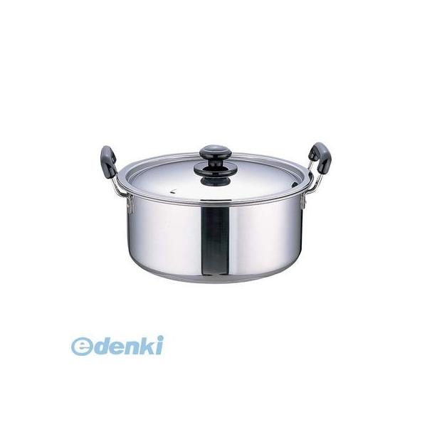［AZT0733］ ＳＡステンレス プラ柄 厚板実用鍋 ３３ｃｍ 4905001019920 TKG IH対応