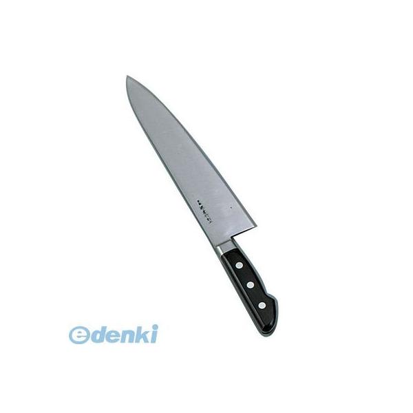 ANH02033 堺孝行 日本鋼（ツバ付）牛刀 ３３cm 4582226413025 日本鋼牛刀 330mm 青木刃物製作所