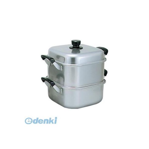 AMS71261］ アルマイト角型蒸器 26cm 一重 4970197725269  