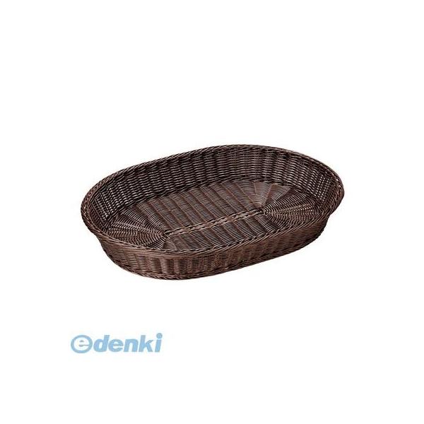 ［WBS1905］ 樹脂バスケット 小判 こげ茶 ６０ ９１−０８４Ｃ 4992135146127 60cm 萬洋 6,051円