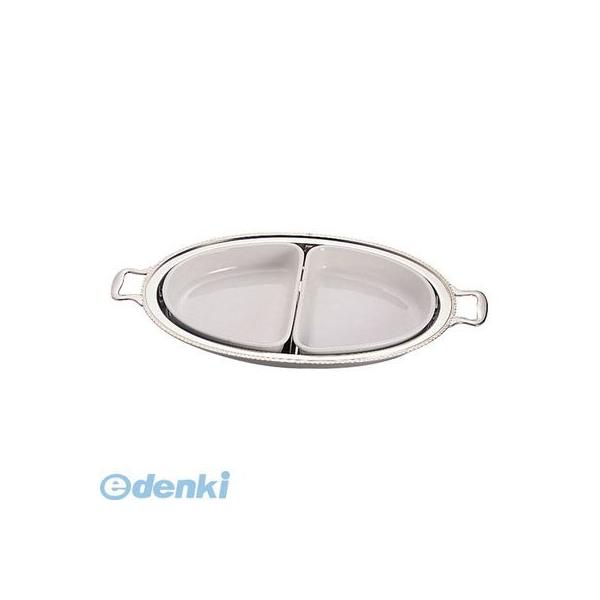 ［NYS4320］ ＵＫ１８−８ユニット小判湯煎用陶器セット ２分割（２枚組） ２０インチ用 4520785046049 三宝産業の通販は