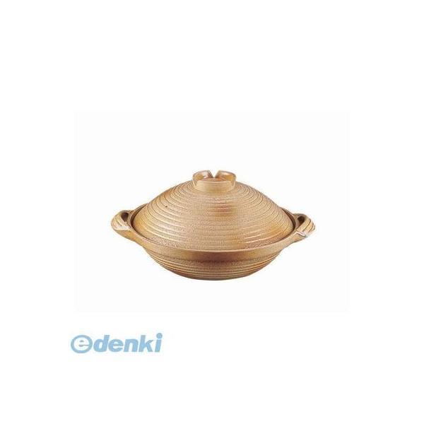 QDN1127 アルミ 電磁用手造り土鍋 楽鍋（新幸楽） ２７cm 4905001313899 TKG アルミ電磁用手造り土鍋楽鍋