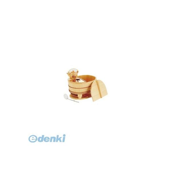 QYD03023 サワラ小判型湯ドーフセット（炭用） ＵＳ−１０２３ ３人用 4988484231058 ヤマコー 40,217円