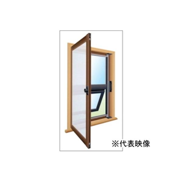 川口技研  UB-096 内開きアミド　Ｍサイズ　ブロンズ 97×66cm UB096
