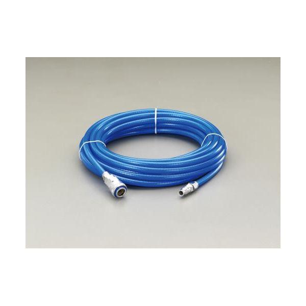【個人宅配送不可】直送 代引不可 エスコ EA125BS-30C  ６．５／１０．０ｍｍｘ３０ｍ　ウレタンホース（カプラー付） EA125BS30C【キャンセル不可】