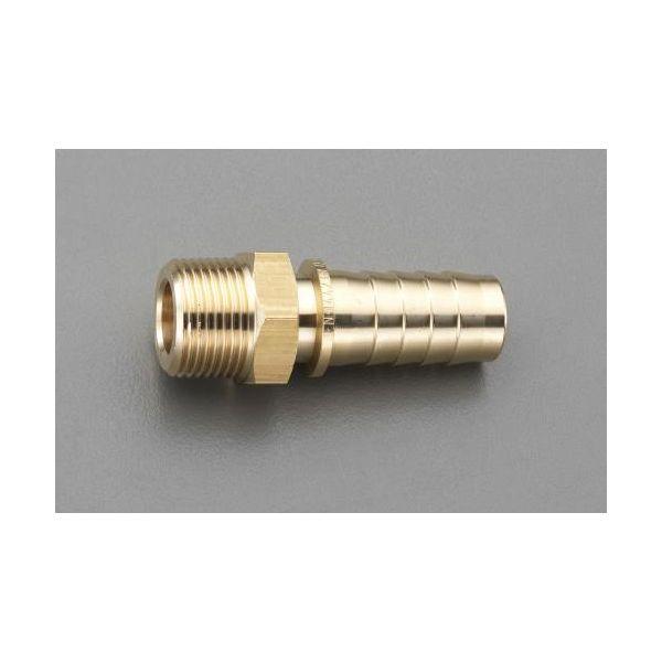 【個人宅配送不可】直送 代引不可 エスコ EA141BR-200  Ｒ ２“ ｘ５０ｍｍ　雄ねじステム（スチーム用／真鍮製） EA141BR200【キャンセル不可】