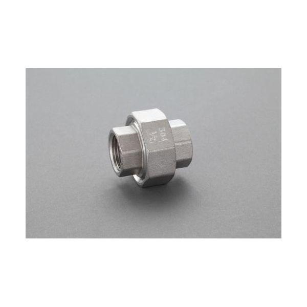 エスコ EA469AG-15A Ｒｃ１・１／２　ユニオン（ステンレス製） EA469AG15A【キャンセル不可】