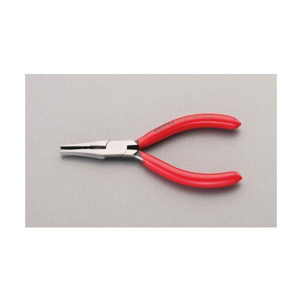 エスコ EA537LL-1 １４０ｍｍ　フラットノズルプライヤー（カッター付） EA537LL1【キャンセル不可】