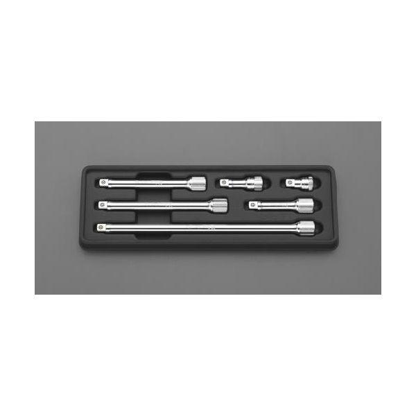 【個人宅配送不可】直送 代引不可 エスコ EA618BB-0 ３／８“ｓｑ　エクステンションバーセット EA618BB0【キャンセル不可】
