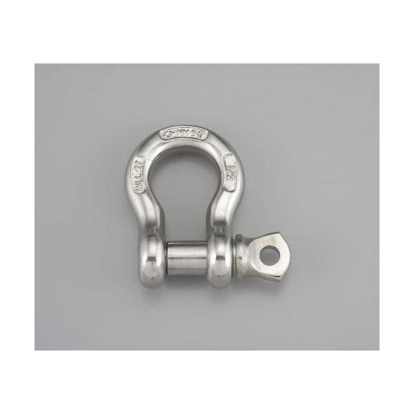 【個人宅配送不可】直送 代引不可 エスコ EA638GN-16A  ２７００ｋｇ／１５．９ｍｍ　強力型シャックル（ＮＩＴＲＯＮＩＣ） EA638GN16A【キャンセル不可】