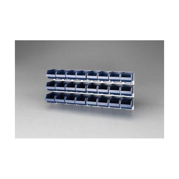 【個人宅配送不可】直送 代引不可 エスコ EA661CB-24  １０４０ｘ４４０ｍｍ　パーツトレーセット（壁面用・２４トレー付） EA661CB24【キャンセル不可】