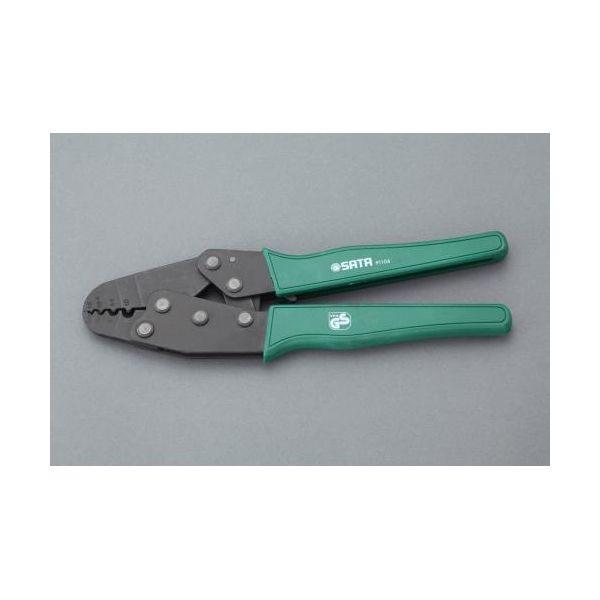 【個人宅配送不可】直送 代引不可 エスコ EA682JC-3  ０．２５−１０ｍｍ２　圧着ペンチ（裸端子用） EA682JC3【キャンセル不可】