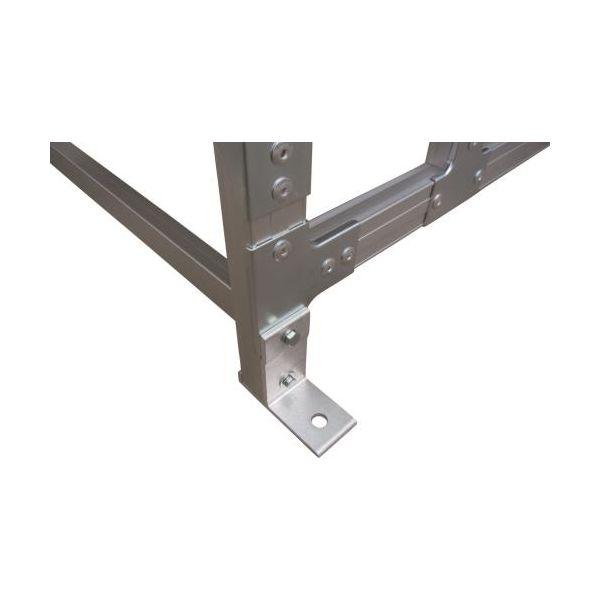 エスコ EA903BL-23 アンカー取付け金具（ＥＡ９０３ＢＭ，ＢＮ，ＢＲ用／４個） EA903BL23【キャンセル不可】