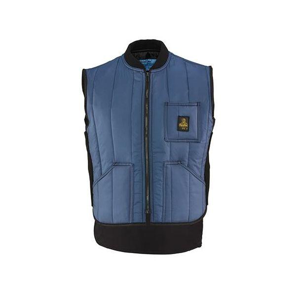 【個人宅配送不可】直送 代引不可 エスコ EA915GA-53  Ｌ　防寒ベスト（Ｂｌｕｅ） EA915GA53【キャンセル不可】