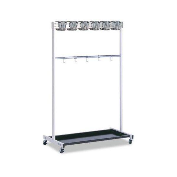 【個人宅配送不可】直送 代引不可 エスコ EA928AB-97  ９３０ｘ５０５ｘ１３８３ｍｍ　モップハンガー（１２本掛） EA928AB97【キャンセル不可】