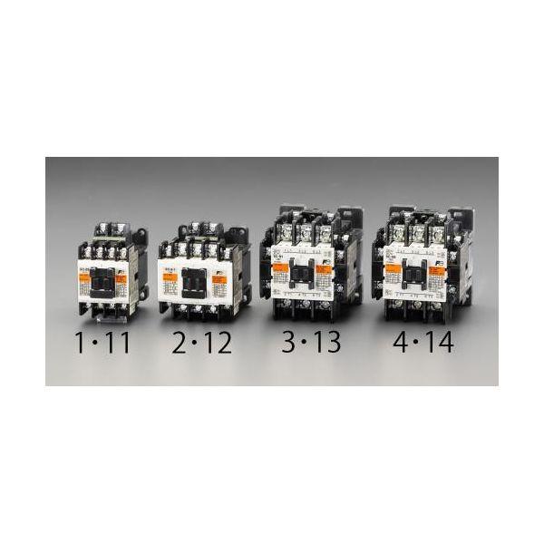 【個人宅配送不可】直送 代引不可 エスコ EA940NB-12  ２００Ｖ／２００Ｖ・ ４　ｋｗ　電磁接触器（標準形） EA940NB12【キャンセル不可】