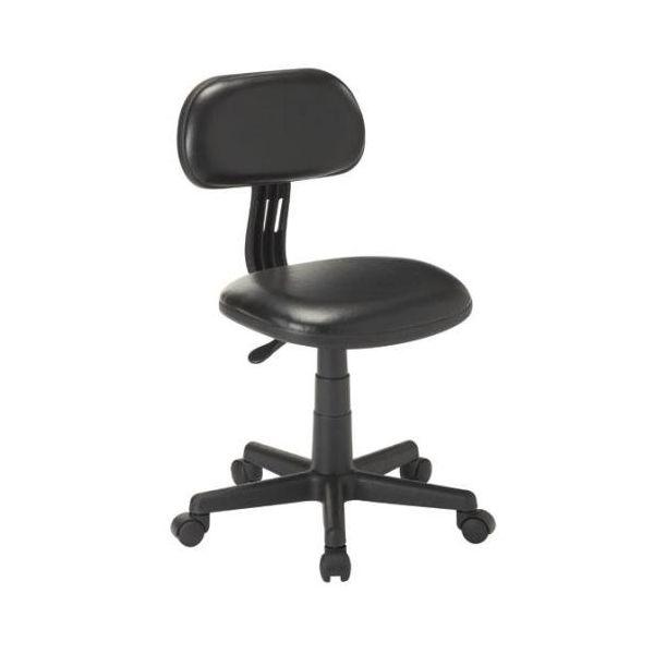 【個人宅配送不可】直送 代引不可 エスコ EA956XN-6 ビジネスチェアー（ブラック） EA956XN6【キャンセル不可】