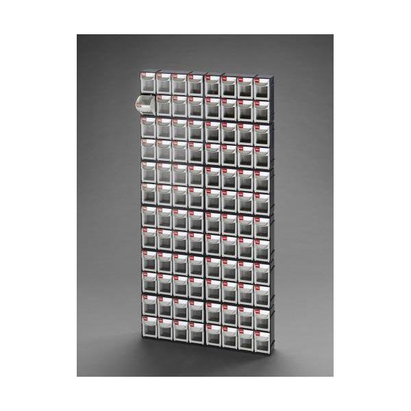 【個人宅配送不可】直送 代引不可 エスコ EA957FM-812  ６０６ｘ　８７ｘ１２１８ｍｍ／８列１２段　マルチストール EA957FM812【キャンセル不可】