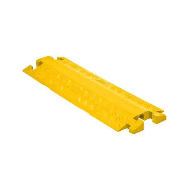【個人宅配送不可】直送 代引不可 エスコ EA983PD-4 ９１４ｘ２９２ｘ４１ｍｍ　ケーブルプロテクター（下スリット／黄） EA983PD4【キャンセル不可】