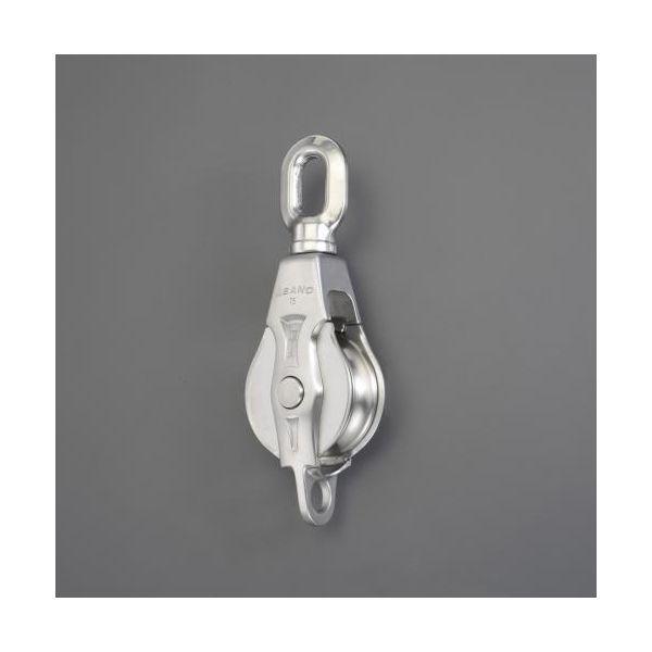 【個人宅配送不可】直送 代引不可 エスコ EA987SA-75B  φ７５ｍｍ　オーフ型滑車（ステンレス製） EA987SA75B【キャンセル不可】 16,265円