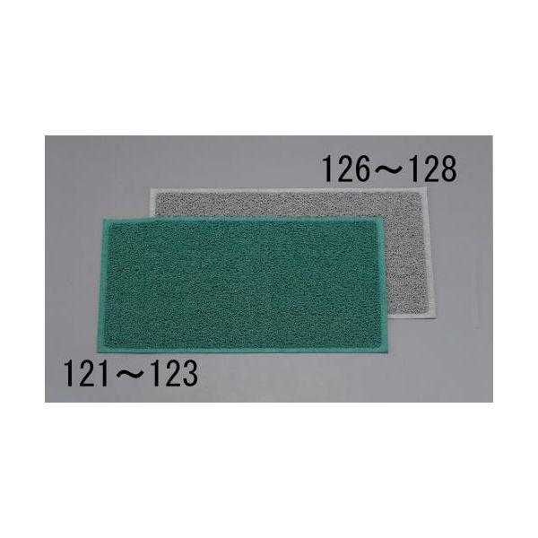 エスコ EA997RH-121 ４５０ｘ　７５０ｍｍ　玄関マット（緑） EA997RH121【キャンセル不可】 6,000円