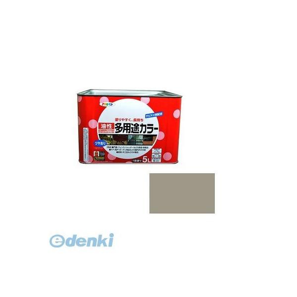 アサヒペン ［4970925537645］ アサヒペン 油性多用途カラー ５Ｌ ライトグレー AP9016537 万能塗料の通販は