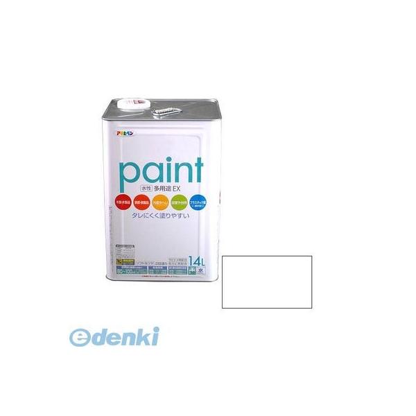 直送 代引不可・他メーカー同梱不可 アサヒペン ［4970925459985］ アサヒペン 水性多用途ＥＸ １４Ｌ 白 AP9017364 水性アクリ