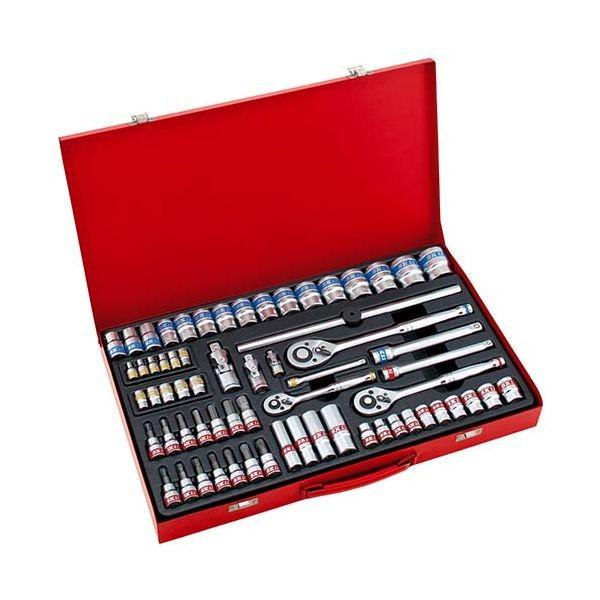 4977292263337 ソケットレンチセット TS-2465M SK11 藤原産業 65pcs エスケー11 作業工具