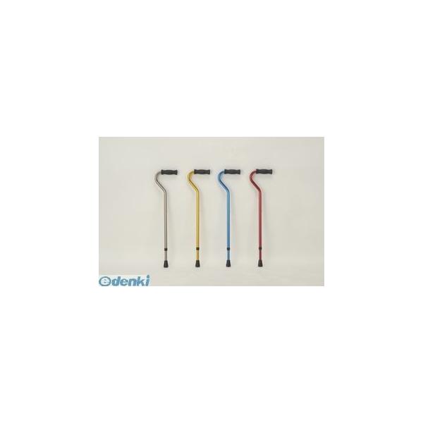 【個数：1個】クリスタル産業株式会社  KS-31R直送 代引不可・他メーカー同梱不可 プッシュボタン型アルミケイン ゴールド KS31R