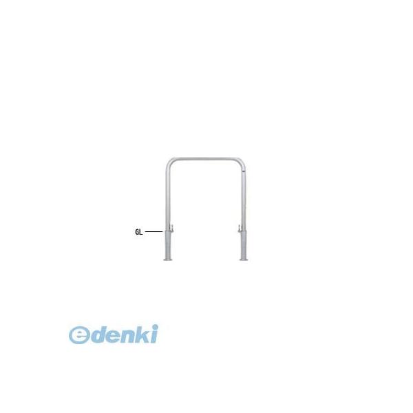 【個人宅配送不可】帝金（Teikin）［S80-P］ 「直送」【代引不可】 ステンレス製バリカー　横型・コノ字型・アーチ型・U字型車止めポール（スタ