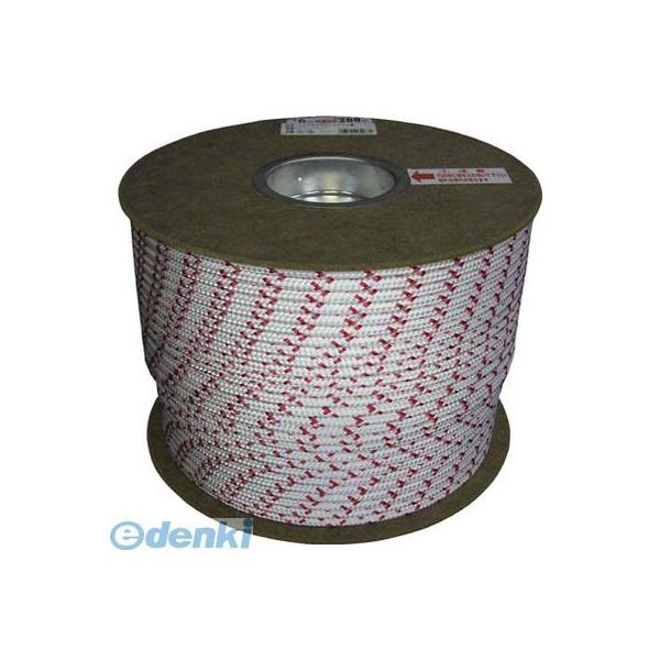 直送 代引不可・他メーカー同梱不可 ユタカメイク RA105 RA-105紅白 エステルＷブレードドラム6X200m【キャンセル不可】