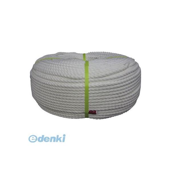 ユタカメイク S8200 ロープ ポリエステルロープ巻物 8φ×200m【キャンセル不可】