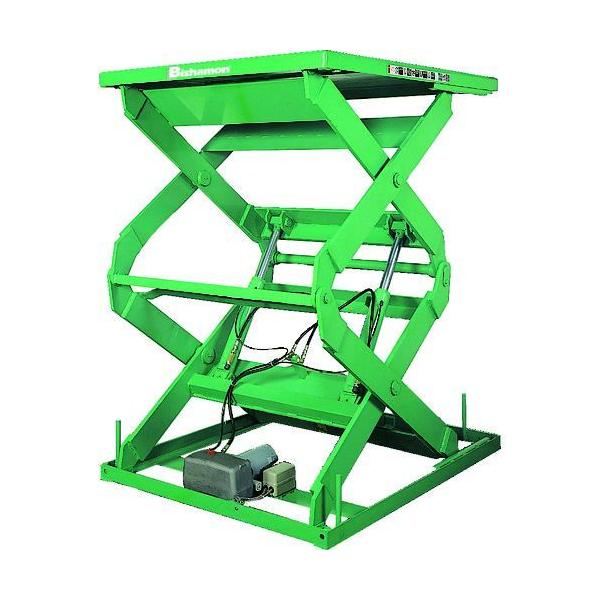 【個人宅配送不可】スギヤス 2X10618B 直送 代引不可 テーブルリフト １ＴＯＮ 均等荷重１０００ｋｇ 揚程２４００ｍｍ テーブル寸法１８５０×６００ｍｍ