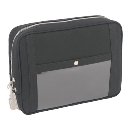 ＳＡＮＥＩ PL-SED-01 帆布メール用ポーチ Ｌ ＳＥＤ−１錠付　黒 PLSED01の通販は