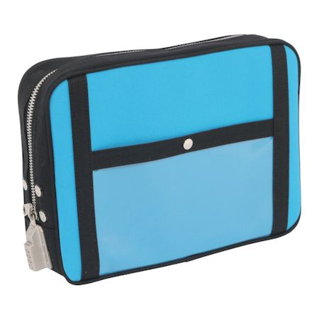 ＳＡＮＥＩ PL-SED-09 帆布メール用ポーチ Ｌ ＳＥＤ−１錠付　ブルー PLSED09の通販は 7,173円