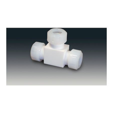 フロンケミカル NR1091-003 チューブ継手 フッ素樹脂 ＰＴＦＥスリーシール式Ｔ型ジョイント １０φ NR1091003の通販は