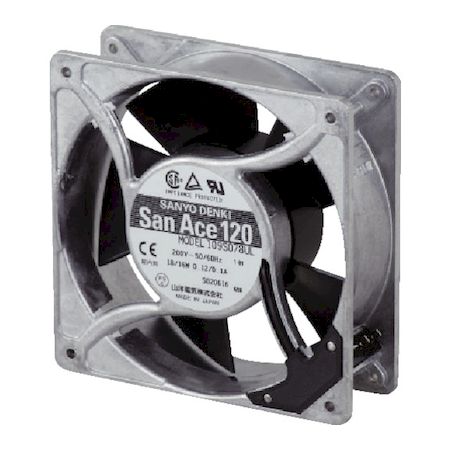 ＳａｎＡＣＥ S-109S078UL ＡＣファン １２０×３８ｍｍ ＡＣ２００Ｖ プラグコード付属 S109S078UL