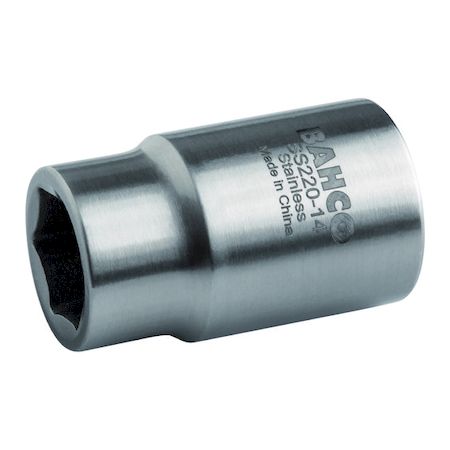 バーコ SS224-41 ステンレス製６角ソケット　差込角３／４インチ、サイズ４１ｍｍ SS22441