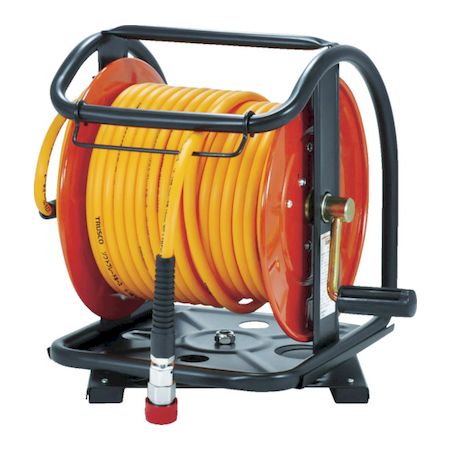 ＴＲＵＳＣＯ TAWC-7-30N Ｃ型エアーリール　ワンタッチカップリング付　７Ｘ１０ｍｍ　３０ｍ巻 TAWC730N