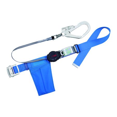 ツヨロン TB-ORL-593SV-BL4-M-BP 胴ベルト型墜落制止用器具 ＴＢ−ＯＲＬ−５９３ＳＶ ワンハンドリトラ 軽量 スイベルフックタイプ 青 Ｍサイズの通販は