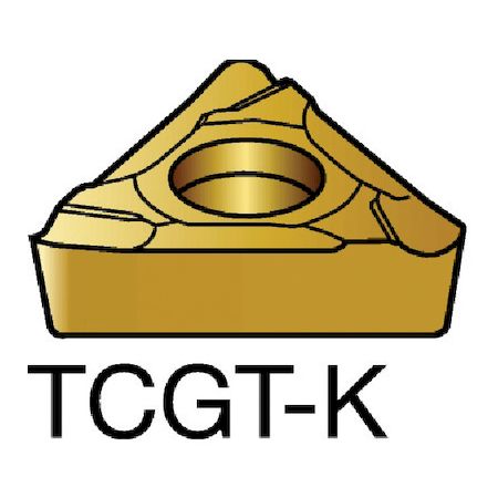 サンドビック TCGT 11 02 02L-K 【10個入】 コロターン１０７　旋削用ポジ・チップ　１１２５ TCGT110202LK