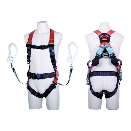 ツヨロン TH-502-2OH93SV-OT-OR-L-2R23-BX コアハーネス　ツインワン・ハンドリトラ　オレンジ　Ｌサイズ TH