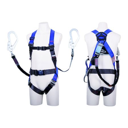 TH-502-OHNV93SV-OT-P-L-2R23-BX コアハーネス ツインランヤード付 ＴＨ−５０２−ＯＨＮＶ９３ＳＶ−ＯＴ ワン・ハンドリトラ＋ノビロン パープル Ｌサイズ 赤の通販は 26,262円