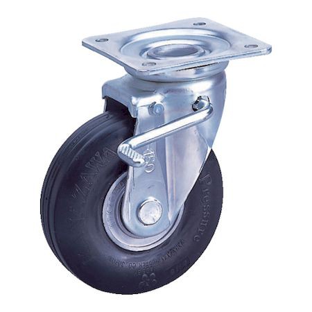 カナツー ZP-OS 10X2.75MS-BK ゼロプレッシャータイヤ　自在金具Ｓ付　許容荷重１６０ｋｇｆ　車輪径Ｄ２５０ｍｍ ZPOSの通販は