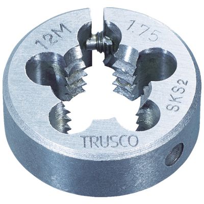 ＴＲＵＳＣＯ T63D-30X1.5 丸ダイス ＳＫＳ 細目 ６３径 ３０Ｘ１．５ T63D30X1.5 tr-8549522