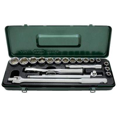 ＡＳＨ  VJS4251  レボウェイブ６角ソケットレンチセット１２．７□×２１ＰＣＳ VJS4251